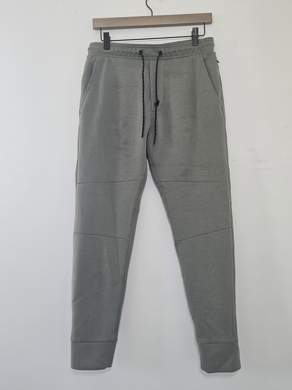 American Eagle Outfitters Olive Jogger Sweatpants with Drawstring